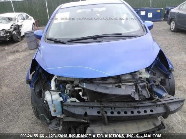 3N1CE2CP2GL401729 - 2016 NISSAN VERSA NOTE S/S PLUS/SV/SL/SR BLUE photo 6
