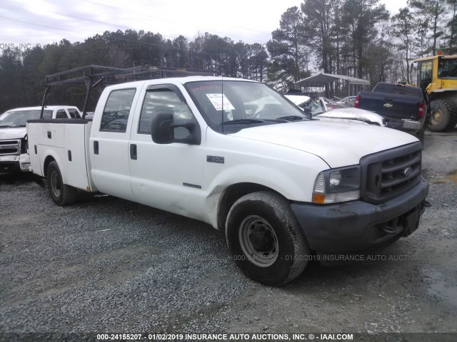 1FTSW30F72EC71866 - 2002 FORD F350 SRW SUPER DUTY WHITE photo 1