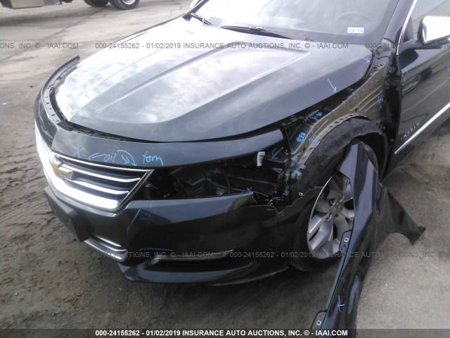 2G1125S36J9152514 - 2018 CHEVROLET IMPALA PREMIER BLACK photo 6