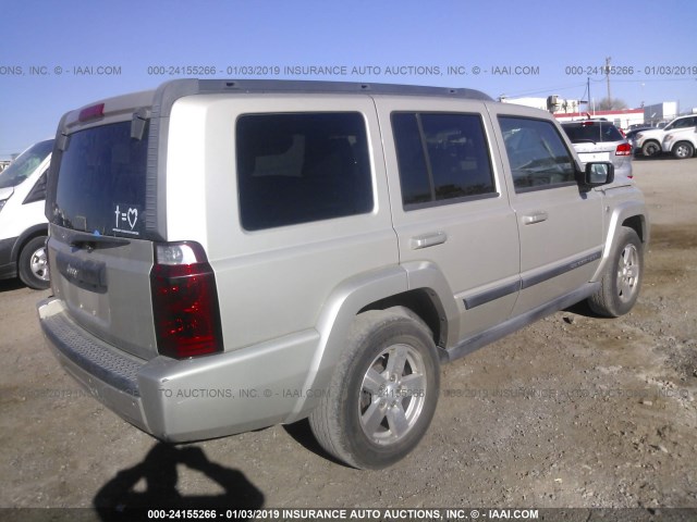 1J8HG48K17C546464 - 2007 JEEP COMMANDER Boz foto 4