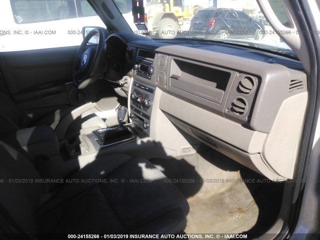 1J8HG48K17C546464 - 2007 JEEP COMMANDER Boz foto 5