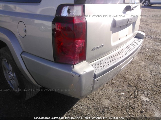 1J8HG48K17C546464 - 2007 JEEP COMMANDER Boz foto 6