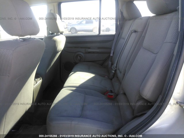 1J8HG48K17C546464 - 2007 JEEP COMMANDER Boz foto 8