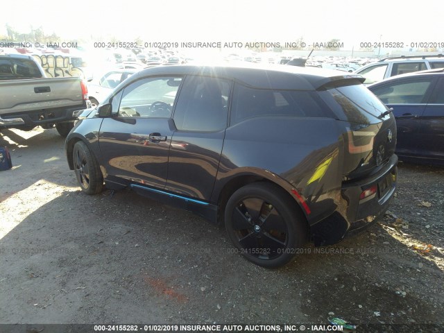 WBY1Z4C55EV274361 - 2014 BMW I3 REX GRAY photo 3