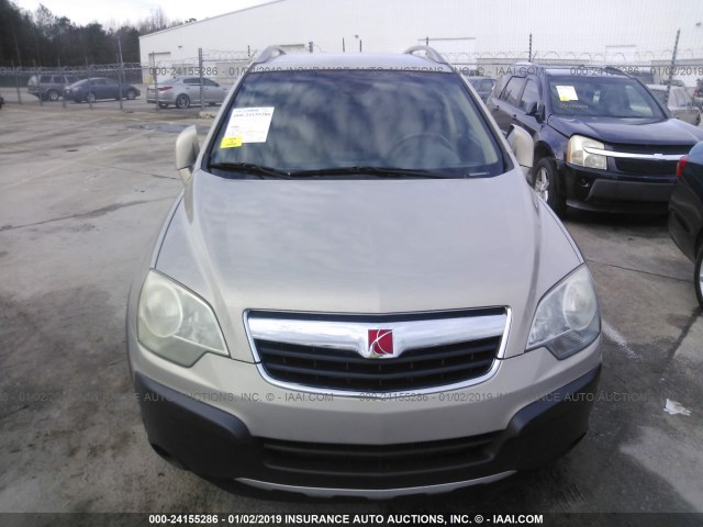 3GSCL33PX9S634733 - 2009 SATURN VUE XE BEIGE photo 6