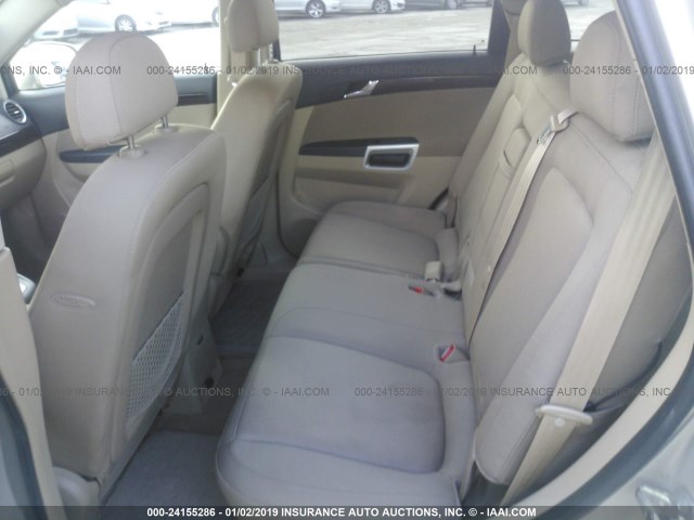 3GSCL33PX9S634733 - 2009 SATURN VUE XE BEIGE photo 8