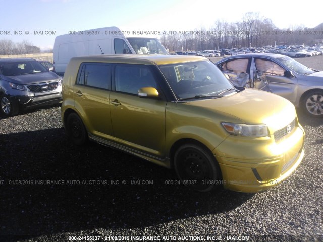 JTLKE50E381057533 - 2008 TOYOTA SCION XB GOLD photo 1