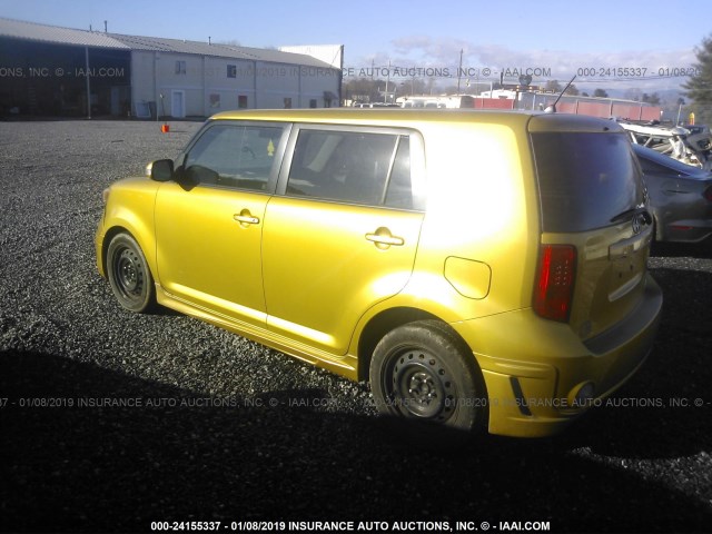 JTLKE50E381057533 - 2008 TOYOTA SCION XB GOLD photo 3