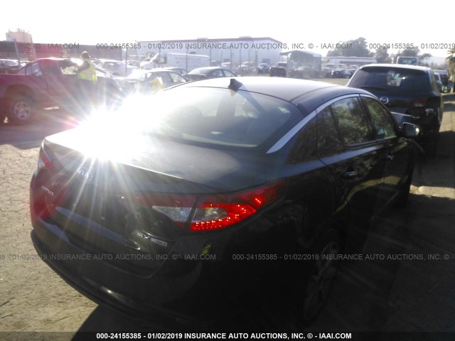 5XXGR4A60DG223237 - 2013 KIA OPTIMA SX BLACK photo 4