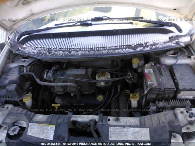 1D4GP21313B338386 - 2003 DODGE CARAVAN C/V WHITE photo 10