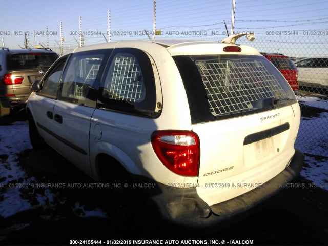 1D4GP21313B338386 - 2003 DODGE CARAVAN C/V WHITE photo 3