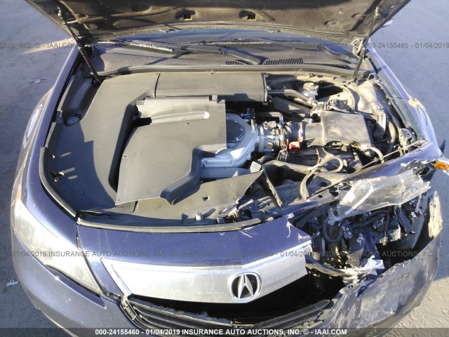 19UUA8F70DA006867 - 2013 ACURA TL ADVANCE BLUE photo 10