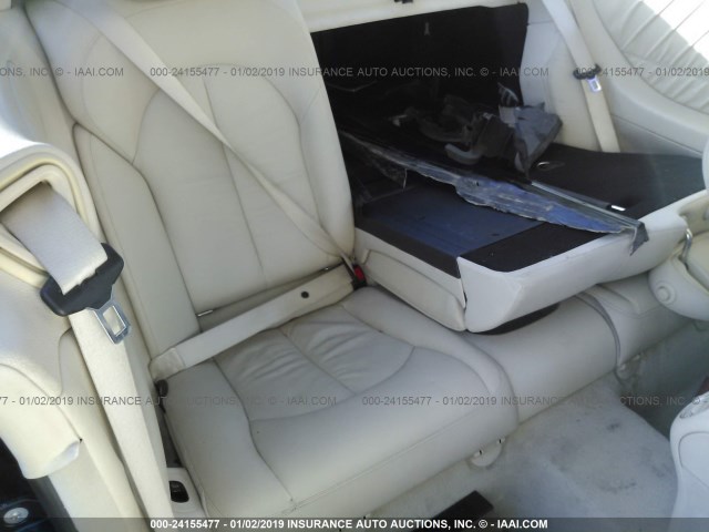 WDBTJ72H98F253668 - 2008 MERCEDES-BENZ CLK 550 BLACK photo 8