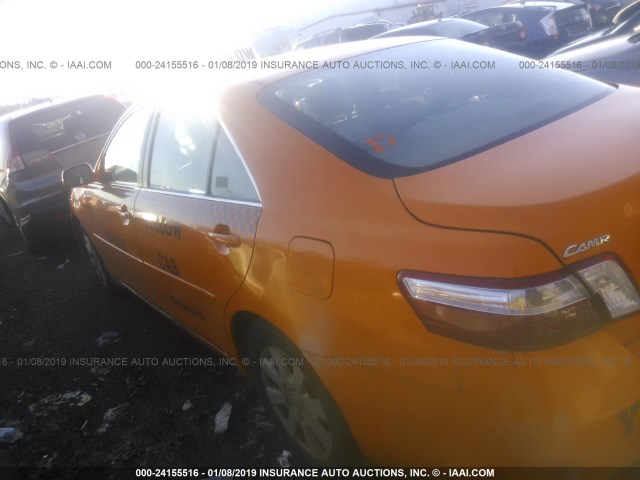 4T1BB46K49U099104 - 2009 TOYOTA CAMRY HYBRID ORANGE photo 3