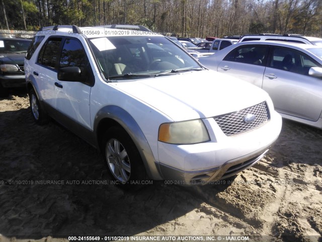 1FMZK01156GA13377 - 2006 FORD FREESTYLE SE WHITE photo 1