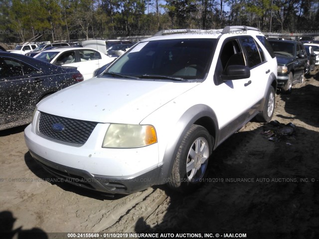 1FMZK01156GA13377 - 2006 FORD FREESTYLE SE WHITE photo 2