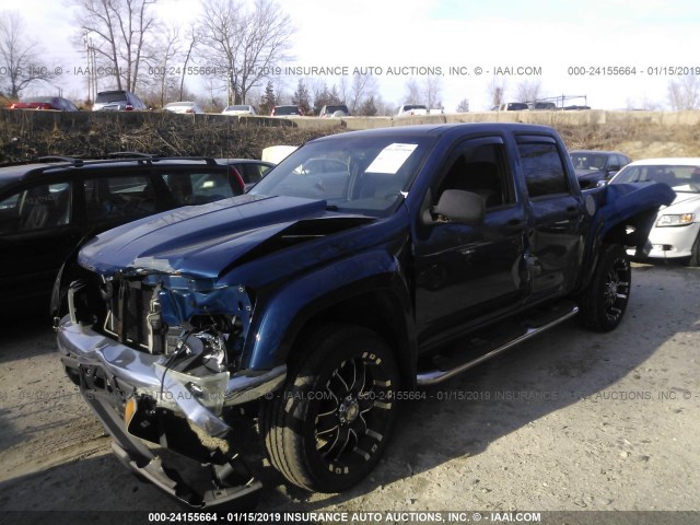 1GCDT136358286031 - 2005 CHEVROLET COLORADO BLUE photo 6