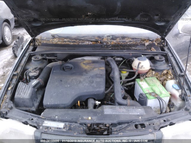 3VWRF81H5WM266528 - 1998 VOLKSWAGEN JETTA TDI GREEN photo 10