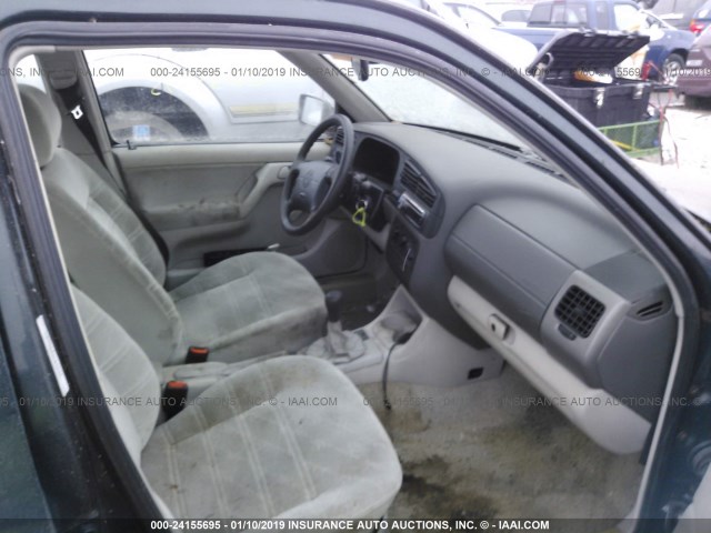 3VWRF81H5WM266528 - 1998 VOLKSWAGEN JETTA TDI GREEN photo 5