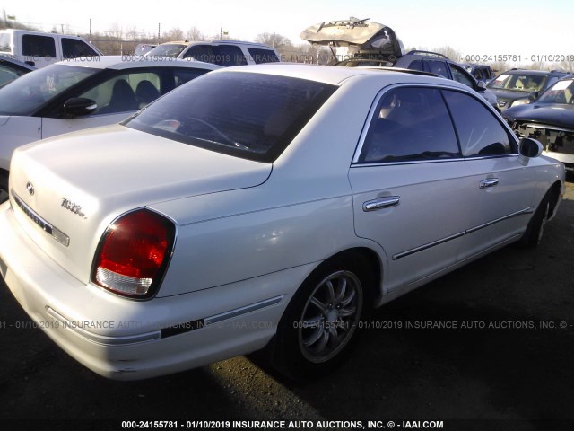 KMHFU45E22A180987 - 2002 HYUNDAI XG 350 WHITE photo 4