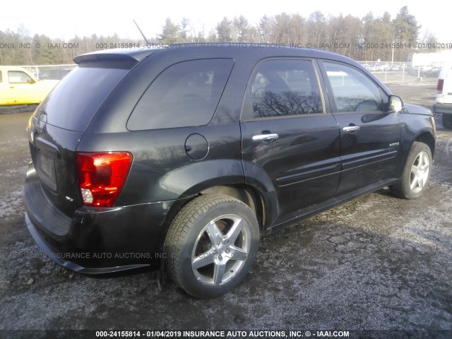 2CKDL737186017718 - 2008 PONTIAC TORRENT GXP BLACK photo 4