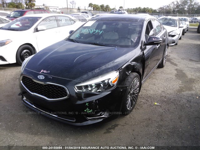 KNALN4D76E5157357 - 2014 KIA CADENZA PREMIUM/LIMITED BLACK photo 6