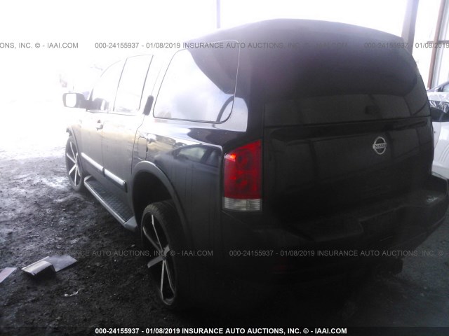 5N1BA0NF3AN620988 - 2010 NISSAN ARMADA PLATINUM BLACK photo 3