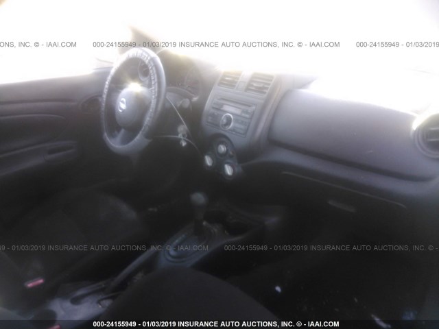 3N1CN7AP0EL840571 - 2014 NISSAN VERSA S/S PLUS/SV/SL SILVER photo 5