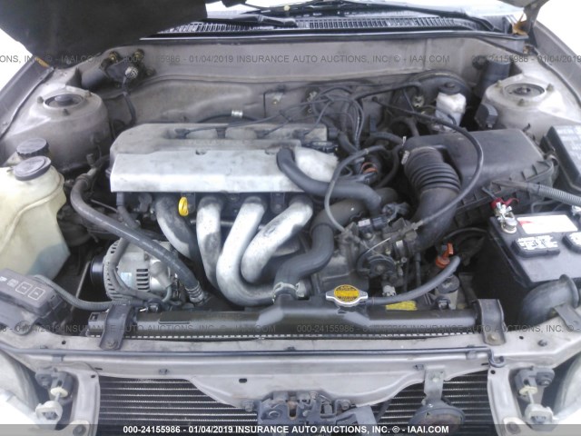 2T1BR18E5WC037998 - 1998 TOYOTA COROLLA VE/CE/LE Champagne photo 10