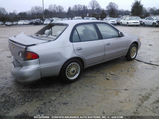 2T1BR18E5WC037998 - 1998 TOYOTA COROLLA VE/CE/LE Champagne photo 4