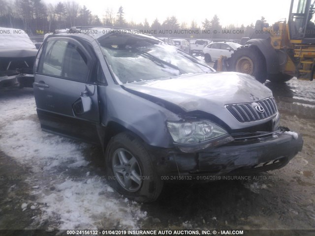 JTJHF10U020257279 - 2002 LEXUS RX 300 GRAY photo 1