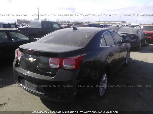 1G11C5SL0FF276113 - 2015 CHEVROLET MALIBU 1LT BLACK photo 4