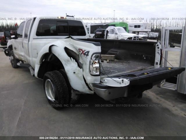 1FT8W3DT2GEA98095 - 2016 FORD F350 SUPER DUTY WHITE photo 3