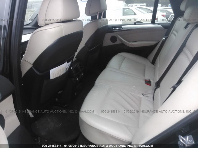 5UXZV4C51CL759412 - 2012 BMW X5 XDRIVE35I BLACK photo 8