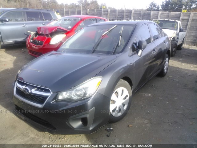 JF1GJAA61DH017181 - 2013 SUBARU IMPREZA GRAY photo 2