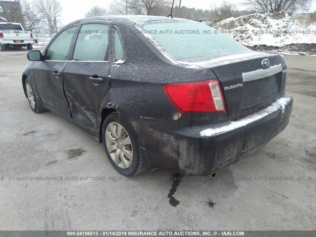 JF1GE61629G503948 - 2009 SUBARU IMPREZA 2.5I GRAY photo 3