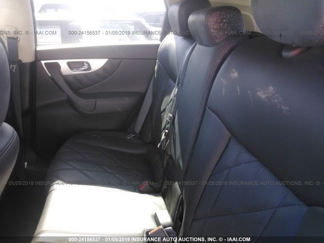 JN8AS1MW7BM734170 - 2011 INFINITI FX35 GRAY photo 8