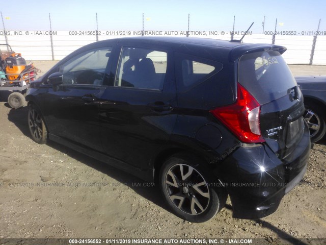 3N1CE2CP3FL396961 - 2015 NISSAN VERSA NOTE S/S PLUS/SV/SL/SR BLACK photo 3