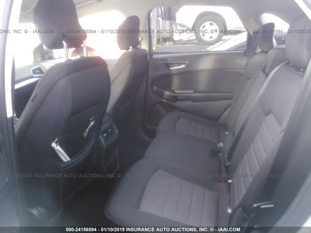 2FMPK3G99JBC45020 - 2018 FORD EDGE SE SILVER photo 8