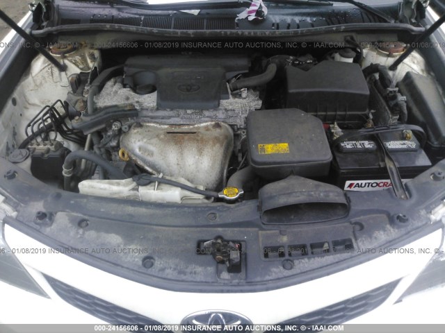 4T1BF1FK1EU431240 - 2014 TOYOTA CAMRY L/SE/LE/XLE 白色 照片 10