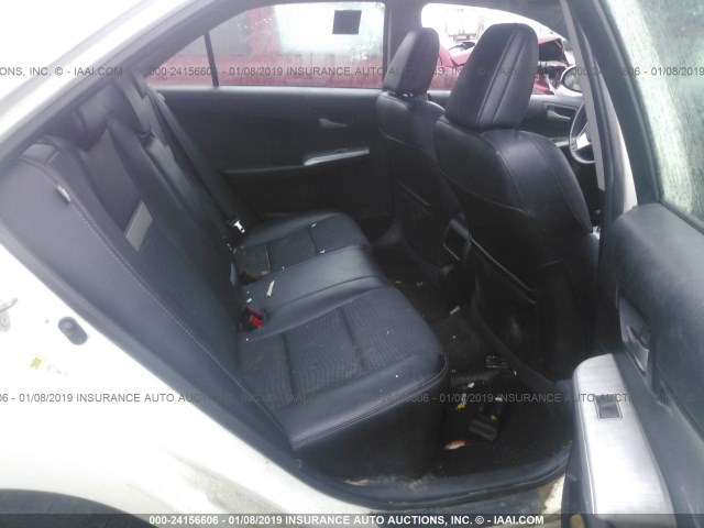 4T1BF1FK1EU431240 - 2014 TOYOTA CAMRY L/SE/LE/XLE 白色 照片 8