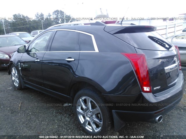 3GYFNCE39CS562244 - 2012 CADILLAC SRX PREMIUM COLLECTION BLACK photo 3