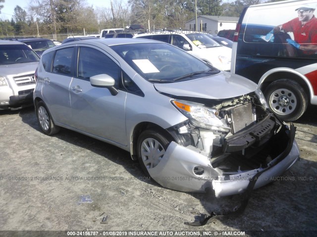 3N1CE2CP0GL393162 - 2016 NISSAN VERSA NOTE S/S PLUS/SV/SL/SR SILVER photo 1