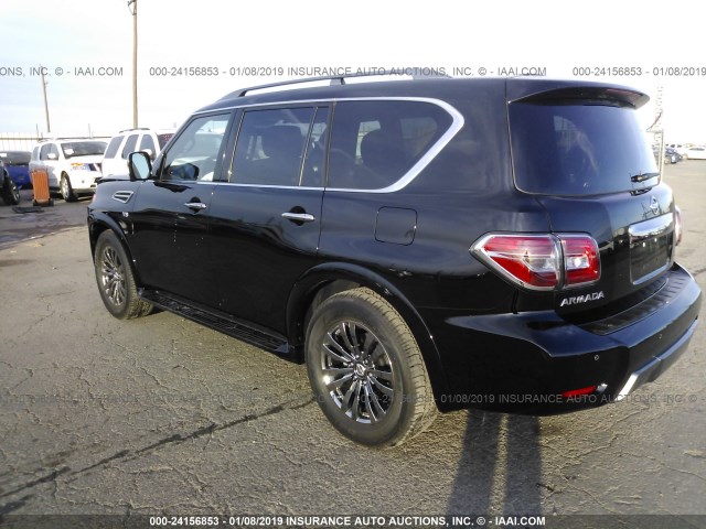 JN8AY2NF5K9350572 - 2019 NISSAN ARMADA SL BLACK photo 3