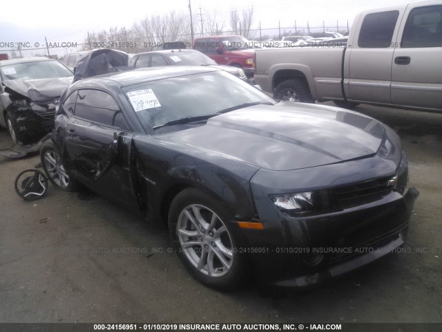 2G1FA1E32E9228913 - 2014 CHEVROLET CAMARO LS GRAY photo 1