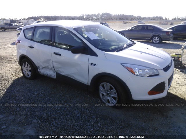 1FMCU0F72GUB51801 - 2016 FORD ESCAPE S WHITE photo 1