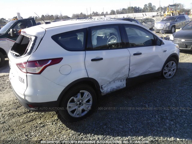 1FMCU0F72GUB51801 - 2016 FORD ESCAPE S WHITE photo 4