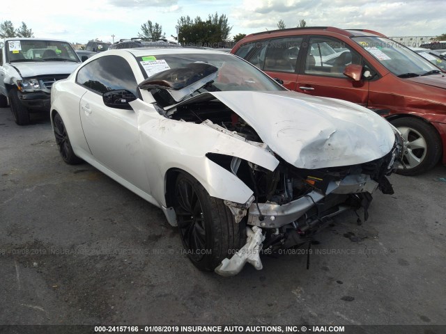 JN1CV6EK4BM213415 - 2011 INFINITI G37 SPORT WHITE photo 1