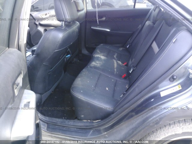 4T1BF1FK5EU434187 - 2014 TOYOTA CAMRY L/SE/LE/XLE GRAY photo 8