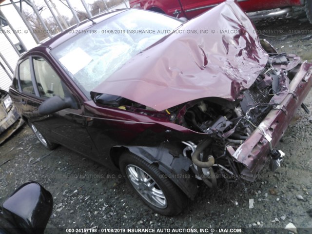 1FAFP34N57W206800 - 2007 FORD FOCUS ZX4/S/SE/SES წითელი ფოტო 1